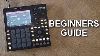 AKAI MPC ONE  How To Make Your First Beat [upl. by Nnylyrehc]