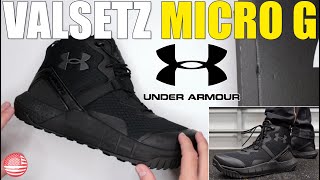 Under Armour Valsetz Micro G Review Under Armour Tactical Boots Review [upl. by Nytsrik]