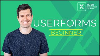 Excel Userforms for Beginners 610 – Use Excel VBA to Create A Userform and Manage a Database [upl. by Aba]