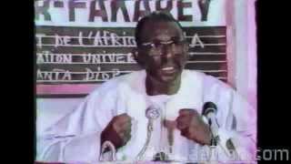 Cheikh Anta Diop 24 Conférence de Niamey intégrale 1984 HISTOIRE [upl. by Ailes]