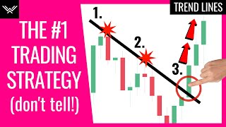 Best Trend Lines Trading Strategy Advanced [upl. by Yalahs]