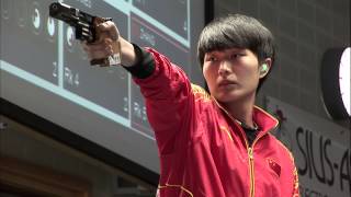 25m Mens Rapid Fire Pistol final  Munich 2013 ISSF World Cup [upl. by Auginahs]