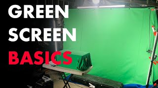 How to Set up a Green Screen at Home  BL Basics [upl. by Gamages534]