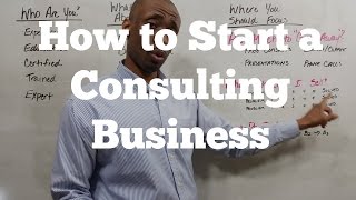 How to Start A Consulting Business [upl. by Arem573]