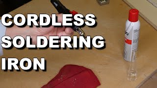 Cordless Soldering Iron from Harbor Freight by Schneider [upl. by Nonez]