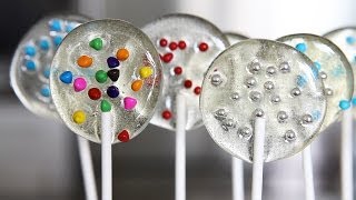 How to Make Homemade Lollipops  Cooking Tips amp Recipes [upl. by Krm]