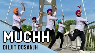 Muchh  Diljit Dosanjh  Bhangra  Folking Desi  New Punjabi Songs  Saga Music [upl. by Doowyah967]