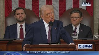 President Trump Addresses Joint Session of Congress [upl. by Ardeed]