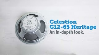 Celestion G1265 Heritage in depth look [upl. by Kiley]