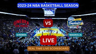 Ginebra Vs Magnolia LIVE Score UPDATE Today Basketball 2023 PBA Commissioners Cup Match Nov 19 2023 [upl. by Anhoj257]