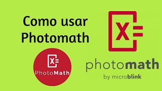 Como usar Photomath [upl. by Raimundo]