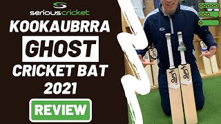 Kookaburra Ghost Cricket Bat 2021  Honest Review [upl. by Uriia]