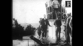 Fantastic German WWI submarine film 19141918 [upl. by Eirehc]