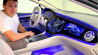 2022 Mercedes EQS 580  NIGHT Drive AMG FULL Review Interior Exterior [upl. by Kavanagh]