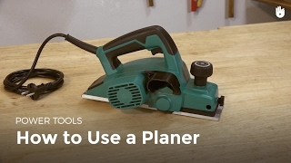 How to Use a Planer  Woodworking [upl. by Gulick]