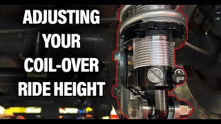 How To Adjust CoilOver Ride Height [upl. by Gurtner160]