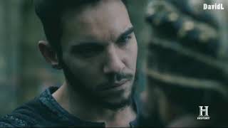 Vikings  lagertha Kiss heahmund Season 5  Series 10 HD 1080p [upl. by Litch]