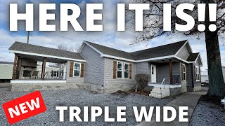 WOW the 2022 triple wide mobile home of the YEAR Unmatched house tour [upl. by Drhacir]