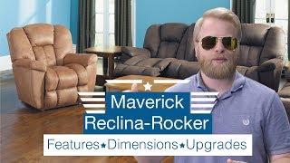 LaZBoy Maverick ReclinaRocker Recliner  Recliner Review Series Ep 5 [upl. by Hgielah]