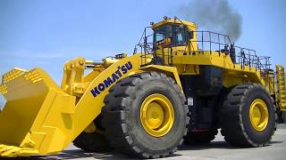 Komatsu wheel loader WA1200 [upl. by Jeritah]