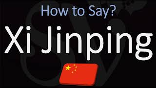 How to Pronounce Xi Jinping CORRECTLY [upl. by Viglione]