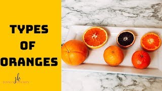 Different Types of Oranges Blood Mandarin Cara Cara [upl. by Soirtimid]