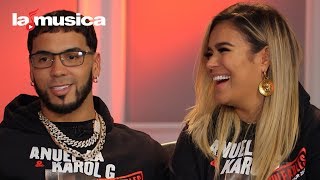 Karol G Y Anuel AA Confiesan Cómo Se Enamoraron  LaMusica [upl. by Leeda677]