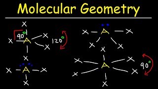 Molecular Geometry amp VSEPR Theory  Basic Introduction [upl. by Alf]