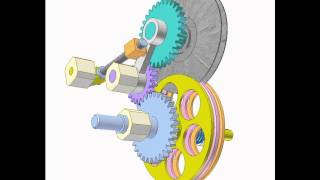 Friction disk variator 5 [upl. by Harbed]