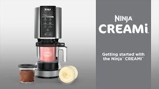 Ice Cream Maker  Getting Started Ninja™ CREAMi™ [upl. by Akiv530]