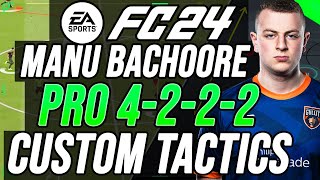 META PRO 4222 CUSTOM TACTICS amp INSTRUCTIONS FORMATION GUIDE  EA FC 24 [upl. by Falk]