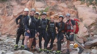 Hikers GoPro Footage Captures Harrowing Moments As Deadly Flash Floods Swept Through Zion National [upl. by Dobbins335]