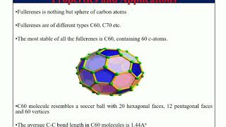 Properties and applications of Fullerenes Carbon nano tube Graphenes [upl. by Nesyla]