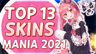 2021 TOP 13 Osu Mania Skin Compilation [upl. by Benoite296]