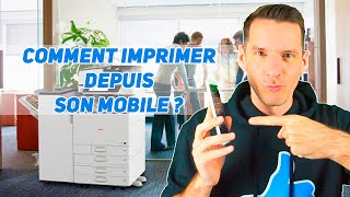 Comment Imprimer depuis un Mobile Android [upl. by Towroy747]