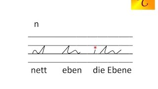 Stenografie lernen  Lektion 3  n g m  Kürzel er der  Dominique Clarier [upl. by Berget]