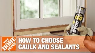 How to Choose Caulk and Sealants [upl. by Ilocin176]