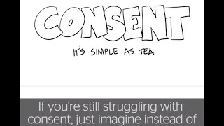 Understanding Consent  Do not force anyone to drink tea [upl. by Hendrickson]