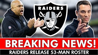 BREAKING NEWS Raiders 53Man Roster Released [upl. by Leanna]