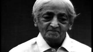 Who are you  J Krishnamurti [upl. by Airamahs]