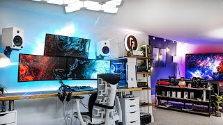 My 2021 ULTIMATE Gaming Setup amp YouTube Studio Tour [upl. by Grane]