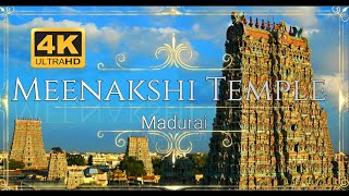 Madurai Meenakshi Amman Temple in 4k  History  Sculptures [upl. by Elora]