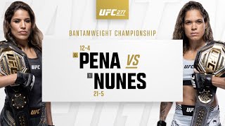 UFC 277 Amanda Nunes vs Julianna Pena 2 HIGHLIGHTS [upl. by Eillor194]