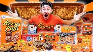 THE REESES OVERLOAD CHALLENGE 18000 CALORIES [upl. by Orman395]