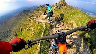 What are we getting into  Mountain Biking Snowdon [upl. by Junko698]