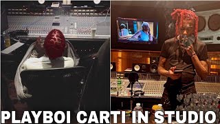 Playboi Carti In Studio [upl. by Akelahs701]