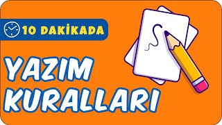 10dk da YAZIM KURALLARI [upl. by Ennagem]