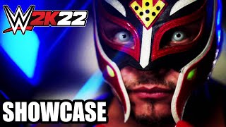 WWE 2K22 Rey Mysterio Showcase  Full Gameplay Walkthrough [upl. by Akcired]