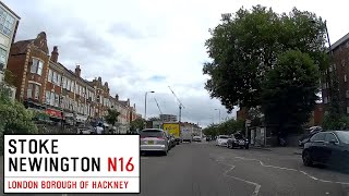 A Drive Through London Stoke Newington N16 [upl. by Aime]