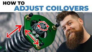 How To Adjust Coilovers  A Coilover Adjustment Guide [upl. by Feriga515]